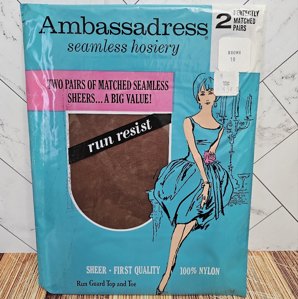 Vintage new old stock panty hose